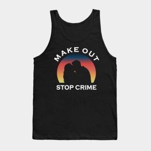 Chenford Make Out Stop Crime (white text) | The Rookie Tank Top